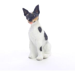 Rat Terrier Miniature Dog Figurine