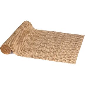 BambooMN Natural Brown String Bamboo Slat Table Runner, Home Décor, 13" x 70" - 1 Piece