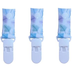 3Pcs Mastectomy Drain Holder Clip,Quick Dry Mastectomy Drain Tubing Clip with Snaps to Hold Drainage Tube After-Surgery Recovery Management