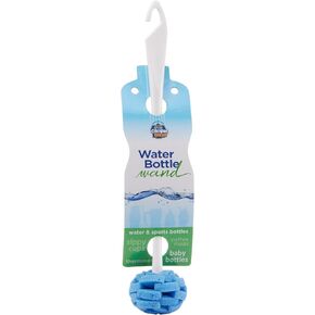 Compac Home Water Bottle Wand 12 inch Long Handle Sponge Petals Brush/Clean Thermos, Coffee Mugs, Sport Bottles, 3 Count