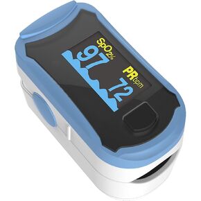Deluxe Concord Dual Color OLED Display Fingertip Pulse Oximeter - BlackOx Deluxe