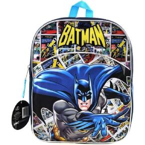 FF Batman 11" Mini Backpack, Black, One_Size (BAMIN)
