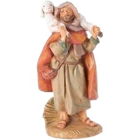 Fontanini by Roman Inc., Matthew, 5" Shepherds Collection, Nativity Figure and Accessories, Hand Sculpted and Painted