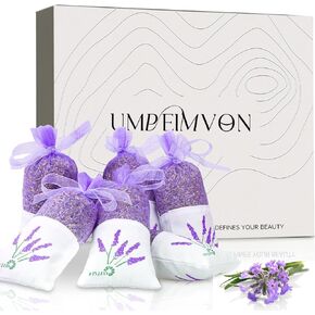 6 Packs Gift Lavender Sachet Bags for Drawers and Closets, Scented Sachets Drawer Fresheners for Clothes Drawer Sachets Closet Sachets Home Fragrance Oder Eliminator, Smell Good for House