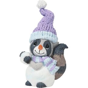 Precious Moments 241412 White Christmas Wishes Resin Mini Figurine