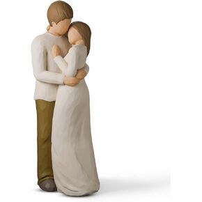Couple Figurine, Love Statue Gift for Wedding, Romantic Couple Figurines Best Gifts for Anniversary, Valentine’s Day, Birthday