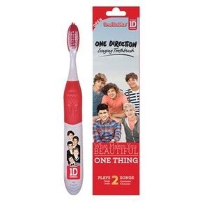 Brush Buddies One Direction Singing Tooth Brush |Battery Powered| Music with 2 Songs What Makes You Beautiful & One Thing | 2 Minute Fun Time LOL Surprise with Teeth Whitening and Oral Hygiene on The Go|