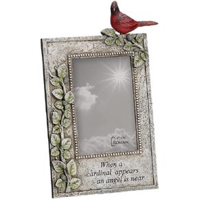 Roman Giftware Inc., Memorial Collection, 11.5" H Cardinal Memorial Frame,Religious, Inspirational, Durable (1x7x11)