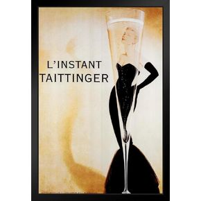 Le Chat Noir The Black Cat Vintage Advertisement Vintage Illustration Art Deco Vintage French Wall Art Nouveau 1920 French Advertising Vintage Prints Black Wood Framed Art Poster 14x20