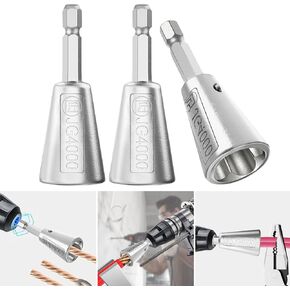 Axlksia Wire Twister Tool For Drill, 2 Pcs Drill Wire Twister, Wire Twisting Tool Wire Twister Wire Connector, Wire Nut Twister For Electrical Power Drill