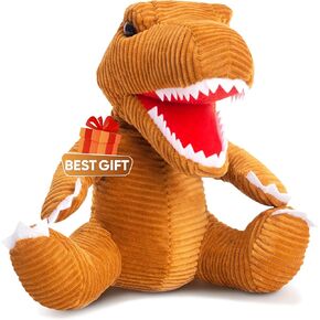 Naturally KIDS Stuffed Animal, Toddler Gifts for Boys, Girls, Plush Dinosaur Toys Set 6