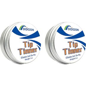 Tip Tinner, Soldering Iron Tip Cleaner and Re-Tinning Solution, 2 oz