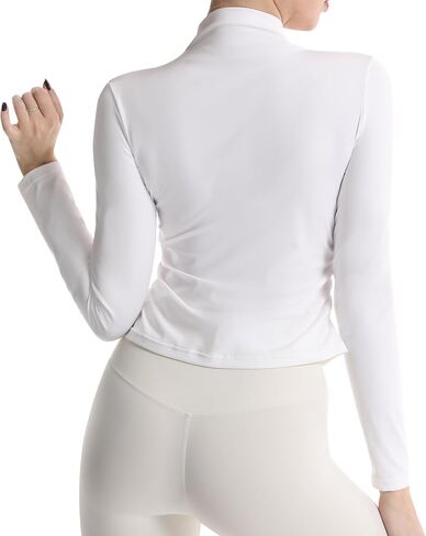 JBT Workout Tops for Women Long Sleeve Chinese Style Athletic Yoga Shirt Lightweight Exercise Shirt Elegant Design in Saudi Arabia