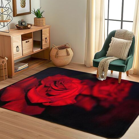 Area Rug 5x7 Washable Rug,Van Gogh Starry Night Area Rugs for Living Room Low-Pile Machine Washable Backing Non-Slip Indoor Floor Rugs Carpet for Bedroom Kitchen Laundry Home Office in Saudi Arabia