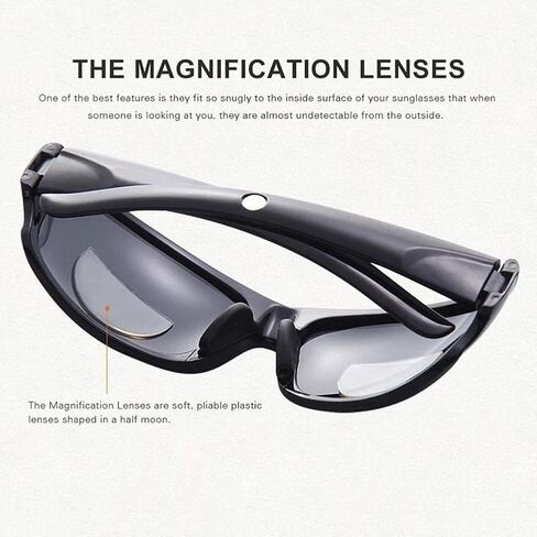 2Pcs Transparent Stick-on Presbyopic Lenses Reading Glasses Lens Liquid Silicone Bifocal Bifocal Lenses Presbyopic Lenses Magnification Reading Glasses in Saudi Arabia