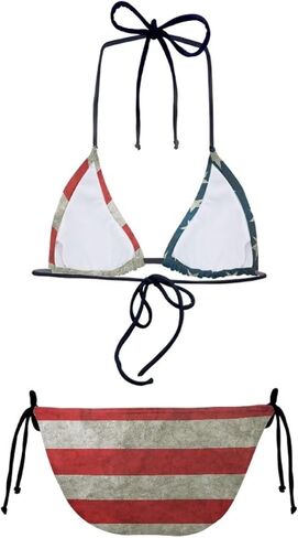 String Bikini V Neck Push Up Thong Bathing Suits 2 Piece Swimsuits Cut String Triangle Bikini Set Swimwear in Saudi Arabia
