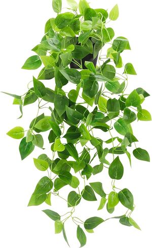 2 pcs Fake, Artificial Potted Plant Faux Ivy Vine Plant Hanging Plant Pothos for Home Office Indoor Outdoor Garden Decor in Saudi Arabia