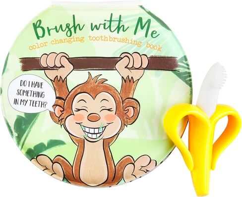 Mud Pie Kids Monkey Toothbrush Book in Saudi Arabia