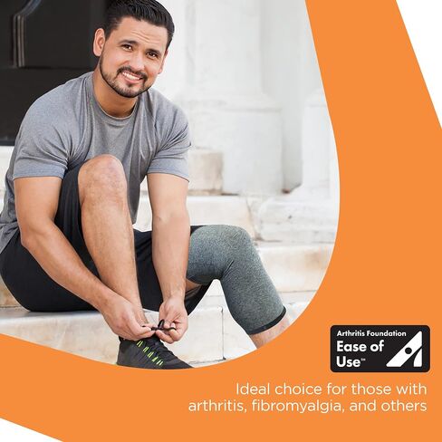 IMAK Brownmed Compression Arthritis Knee Sleeve - Knee Compression Brace to Support Arthritis, Joint Pain & Circulation - Knee Support for Men & Women - Medium in Saudi Arabia
