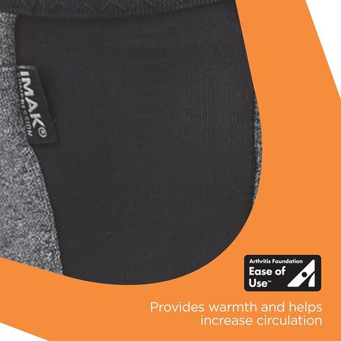 IMAK Brownmed Compression Arthritis Knee Sleeve - Knee Compression Brace to Support Arthritis, Joint Pain & Circulation - Knee Support for Men & Women - Medium in Saudi Arabia