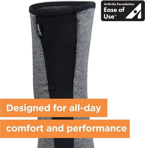 IMAK Brownmed Compression Arthritis Knee Sleeve - Knee Compression Brace to Support Arthritis, Joint Pain & Circulation - Knee Support for Men & Women - Medium in Saudi Arabia
