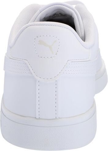 PUMA Men's Smash 3.0 Leather Sneaker, White Black Gold-Frosted Ivory, 9.5 in Saudi Arabia