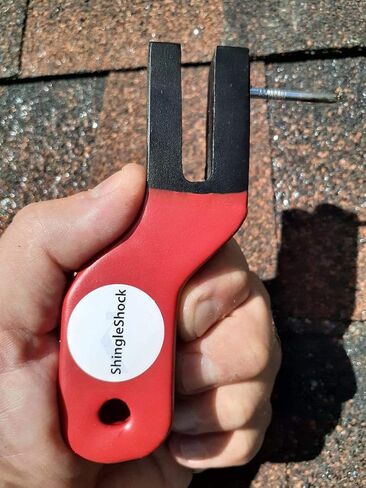 Roof Shingle Installer Roofing Tool, Steel Black, Rubber Grip, Magnet in Saudi Arabia