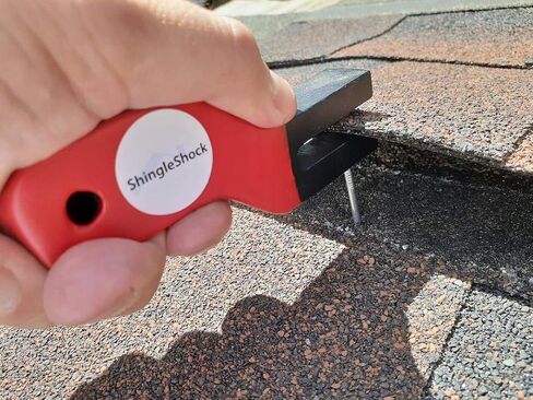 Roof Shingle Installer Roofing Tool, Steel Black, Rubber Grip, Magnet in Saudi Arabia