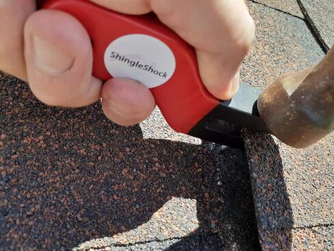 Roof Shingle Installer Roofing Tool, Steel Black, Rubber Grip, Magnet in Saudi Arabia