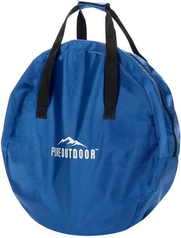 Monoprice Disc Golf Basket with Discs and Carrying Case, Heavy Duty, Anti-Rust Construction, PDGA‑Approved Disc Golf Basket - Pure Outdoor Collection in Saudi Arabia