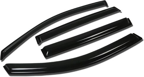 DNA MOTORING WVS-229 Vent Window Visor Deflector Rain/Sun Guard (4pcs) Compatible with 07-12 Acura RDX in Saudi Arabia