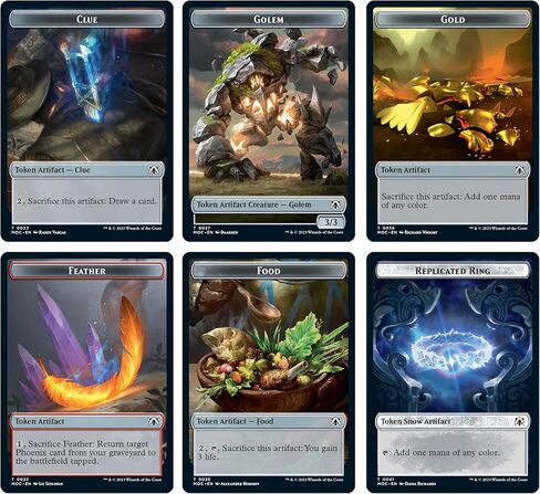 ماجيك: The Gathering March of the Machine Commander Deck 3 & Collector Booster حزمة عينة in Saudi Arabia