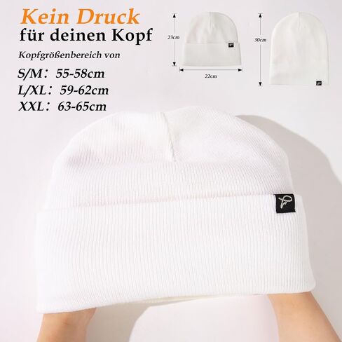 TOP-EX كبيرة الحجم L/XL/XXL قبعة صغيرة مقاومة للماء من الصوف المبطن لجميع الأحوال الجوية شتاء دافئ للرجال والنساء للجنسين in Saudi Arabia