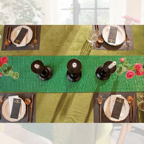 Gold Table Runner,Satin Premium Table Runners, for Dining and Living Rooms, Wedding Party Events Decoration, Birthday Parties, Hotels Banquets Decorations (1pcs, Gold 11*63inch) in Saudi Arabia