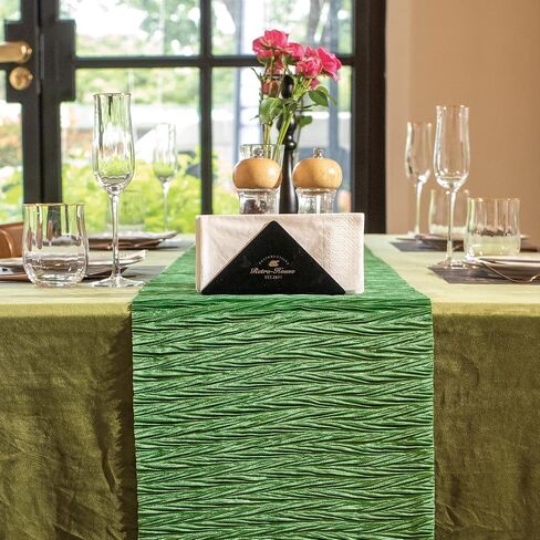 Gold Table Runner,Satin Premium Table Runners, for Dining and Living Rooms, Wedding Party Events Decoration, Birthday Parties, Hotels Banquets Decorations (1pcs, Gold 11*63inch) in Saudi Arabia