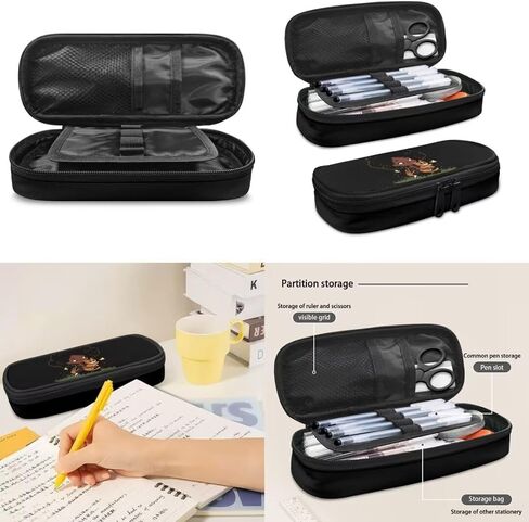 3 in 1 Cartoon School Bus Backpack for Girls Boys Teens Durable Fashion School Bag Insulated Lunchbox Portable Pencil Case for Elementary School in Kuwait