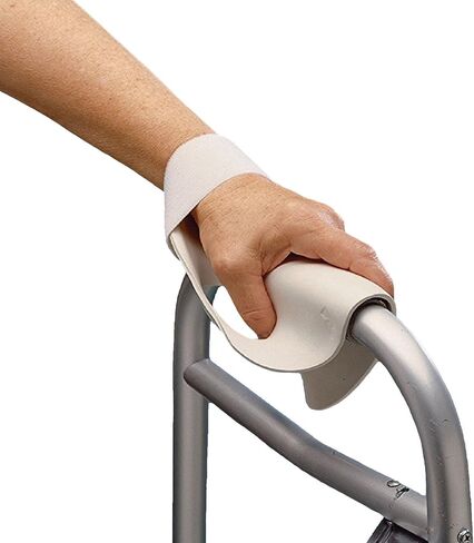 Rolyan Walker Splint for Right Hand, Comfortable Walker Padding for Limited Hand Mobility and Function, Hand Walker Assist with Padded Protection for Elderly Rollator and Walker Users, Large in Saudi Arabia