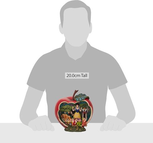 Enesco Disney Traditions by Jim Shore Snow White and The Seven Dwarfs Apple Scene Figurine, 8 Inch, Multicolor in Saudi Arabia