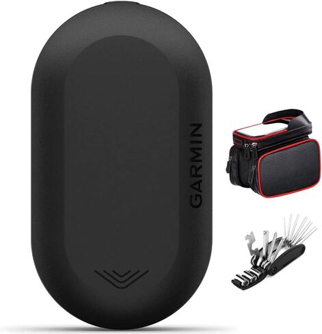 Garmin 010-02252-00 Varia RVR315 Cycling Rearview Radar with Visual and Audio Alerts Bundle with Bike Frame Cell Phone Mount Touch Screen Compatibility and 16-in-1 Multi-Function Bike Repair Tool Kit in Saudi Arabia