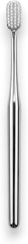 Women's Luxury Soft Bristles Toothbrush - Silver, BPA Free, Ultra Soft Bristles, Elegant Design, Perfect for Gentle Oral Care in Saudi Arabia