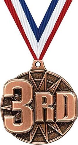 Crown Awards 2" First, Second, and Third Place Achievement Medals Prime in Saudi Arabia