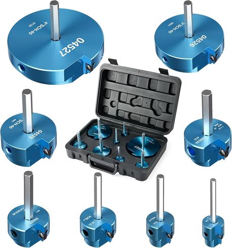 8 قطع من مخرطة الأنابيب البلاستيكية، مجموعة أدوات السباكة البلاستيكية الملائمة للمثقاب القياسية 1/2 بوصة تحتوي على 1/2 بوصة، 3/4 بوصة، 1 بوصة، 1-1/4 بوصة، 1-1/ 2"، 2"، 3"، 4" in Kuwait