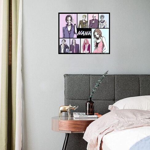 Rbvzzsw Japanese Anime Nana Art Poster (2) Canvas Art Wall Poster Printing Office Bedroom Aesthetic Poster 20x16inch(50x40cm) Unframe-style in Saudi Arabia
