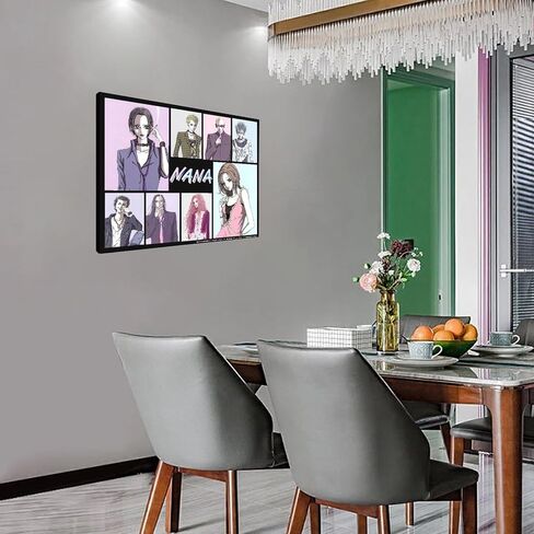 Rbvzzsw Japanese Anime Nana Art Poster (2) Canvas Art Wall Poster Printing Office Bedroom Aesthetic Poster 20x16inch(50x40cm) Unframe-style in Saudi Arabia