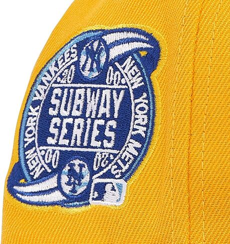 New Era NY New York Yankees X New York Mets 59FIFTY Cooperstown 2000 Subway Series World Series غطاء جانبي مناسب، قبعة in Saudi Arabia