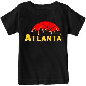 Xtreme Apparrel City Skyline Kid's Shirt for Basketball Fans