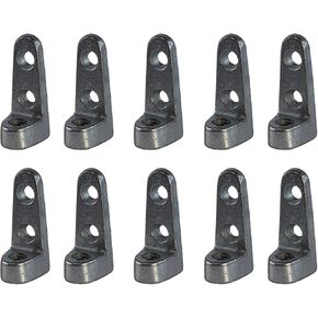 DOTC-QM38-10 Industrial Side Beam Rod Connector 3/8'' Max Load 250 lbs. Malleable Iron (10PK)