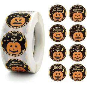 500Pcs Widen Kraft Gift Tag Stickers for Christmas Thanksgiving Birthday to and from Present Stickers Sticky Labels 1.6x2.4 Inch/4x6CM