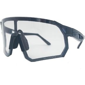 نظارات VeilGlam Clear Pickleball للرجال والنساء، نظارات شمسية واقية لحماية النظارات الشمسية ANSI Z87.1 مضادة للضباب والخدش ونظارات التنس والاسكواش وكرة المضرب
