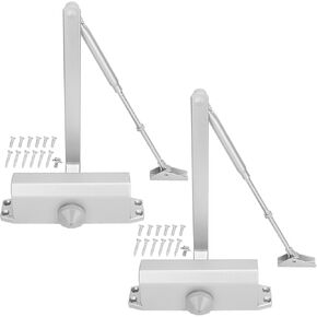 3 PCS Hydraulic Auto Door Closer, Door Closer, Auto Door Closer,Door Closer Residential for Homes, Offices, Schools, and Public Spaces,Easy Installation, by GENHAKON